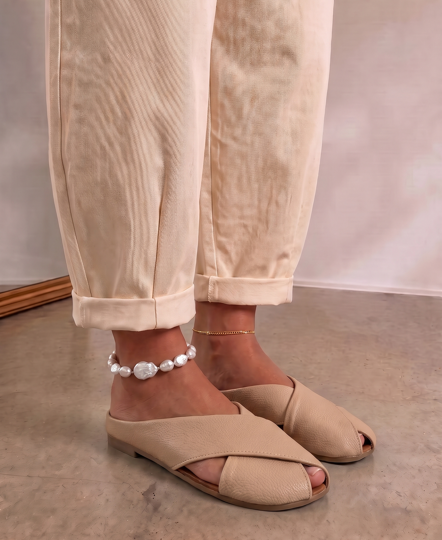 Mesh Mary Jane Flat