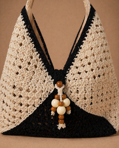 Bolso de ganchillo estilo bohemio – Edición artesanal