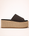 Crystal Platform Mule – Espadrille Base
