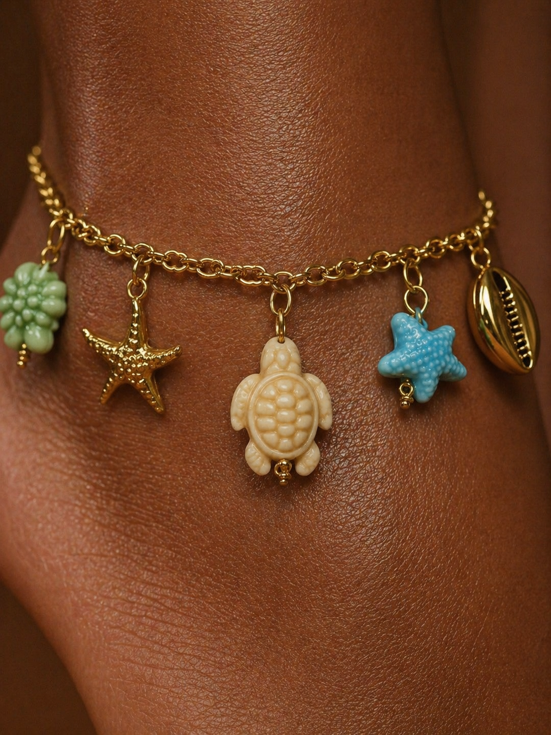 Anklet Maré Aço  - Pulseira de Pé