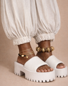 Sandalia Plataforma Minimalista – Clean Power