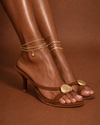 Golden Touch Heel – Chocolate