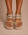 Sandália Boho Pearl Beige