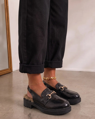 Zapato Bailarina Negro