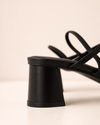 Tacones Esculpidos Obsidianos – Negro