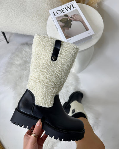 Bota Evany Negra