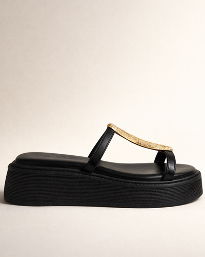 Gold Frame Sandal