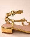 Sandália Golden Wrap