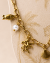 Coastal Glow Anklet - Aço Premium