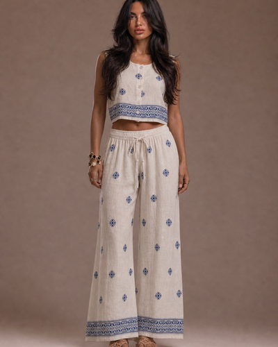 Conjunto Boho Artesanal — Exclusivo Amora Shoes