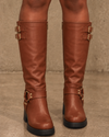 Bota Dakota Buckle Brown