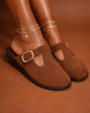 Mules Vintage Chic – Chocolate