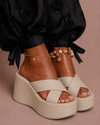 Eclipse Nude Wedge