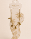 Coastal Glow Anklet - Aço Premium