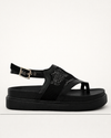 Urban Mesh Sandal – Black