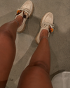 Mocassins Camel Boho Tassel