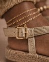 Sandália Braided Natural – Summer Essential
