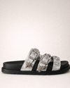 Sandália Western Silver – Statement Chic