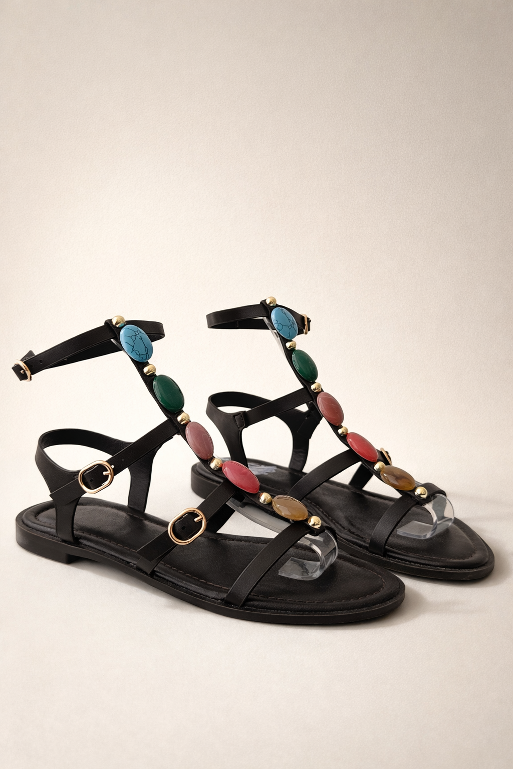 Color Stone Gladiator — Midnight Black