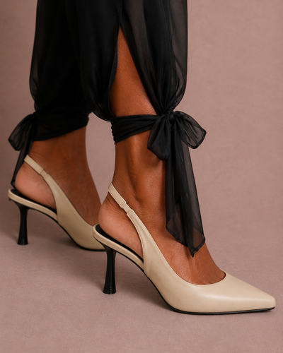 Nude Sculpted Heel Luxe