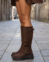 Bota Chocolate Buckle