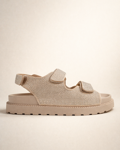 Sandalia Crystal Sand