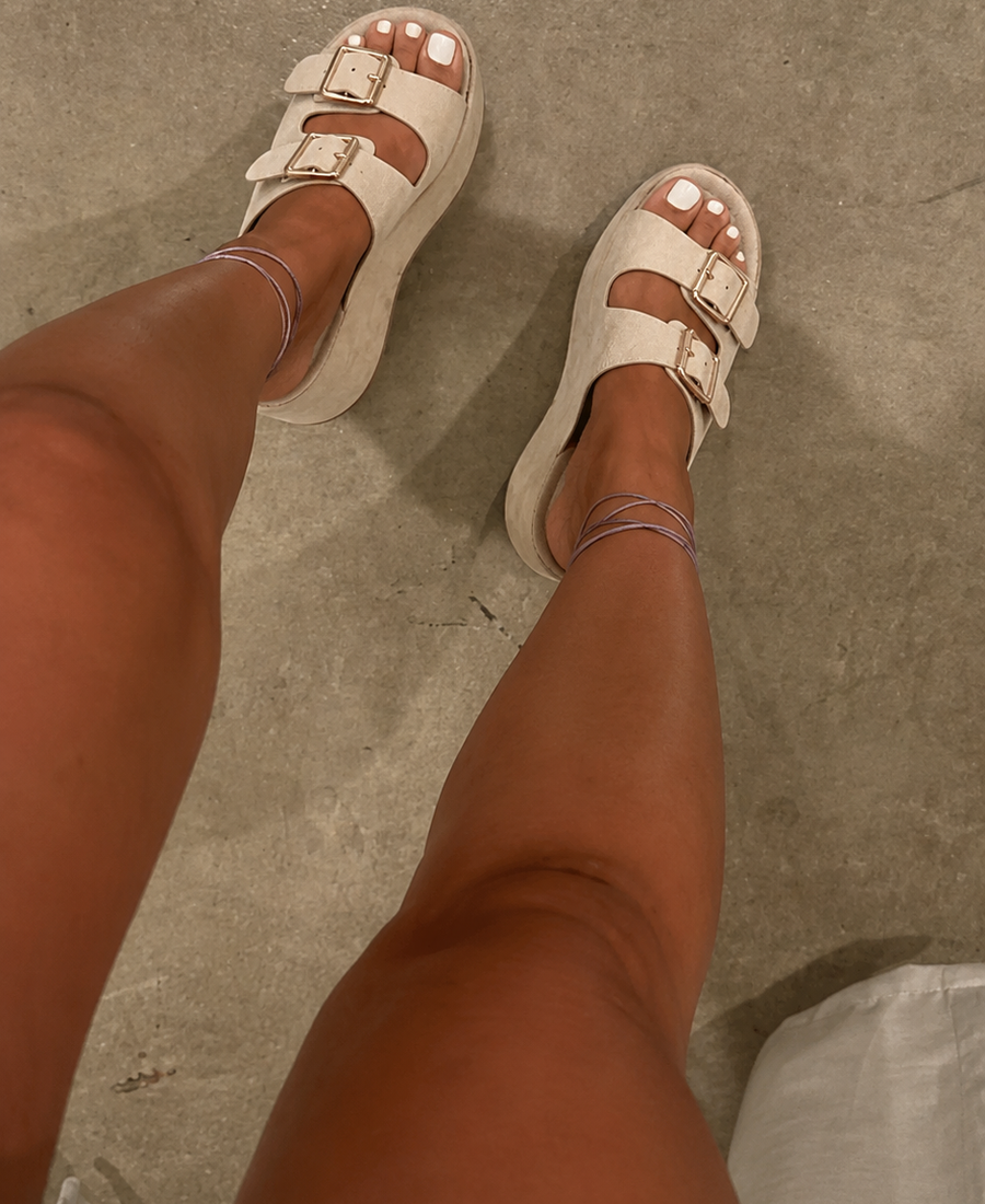 Sandália Noa Beige