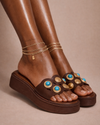 Turquoise Jewel Platform