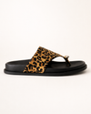 Leopard Minimal Ring Sandal