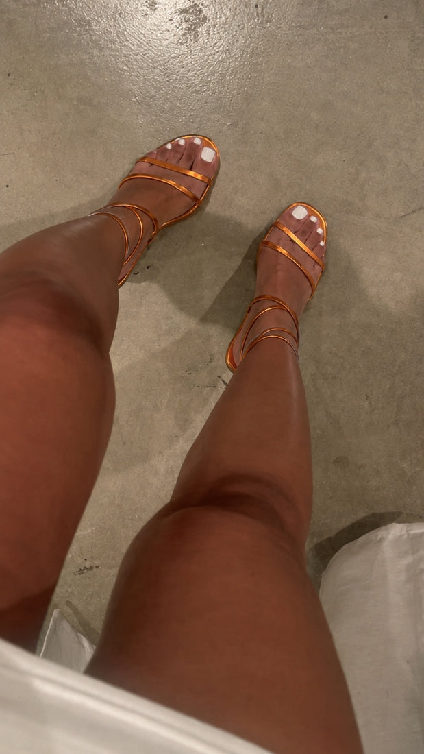 Sandália Capri Orange