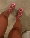 Sandália Amora Pink