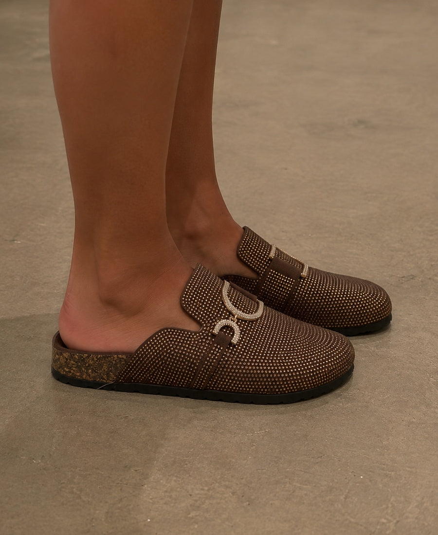 Mule Lumière Chocolate