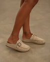 Mule Suede Cozy Bege