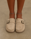 Mule Suede Cozy Bege
