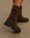 Botas Castanhas Urban Buckle