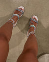 Sandálias Amora Ibiza Multicolor