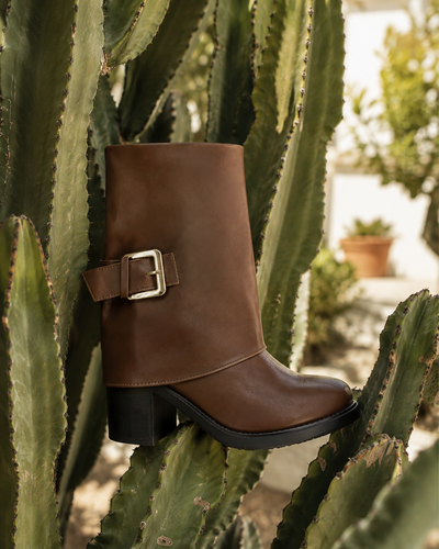 Bota Siena Buckle Brown