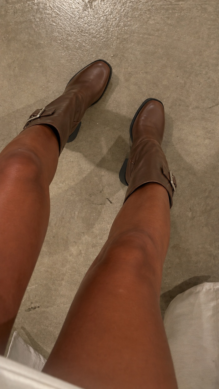 Bota Siena Buckle Brown