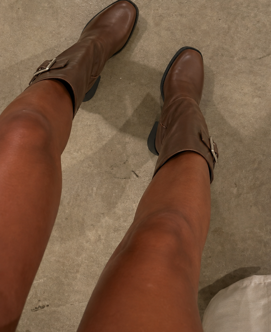 Bota Siena Buckle Brown