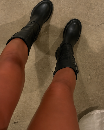 Botas Chelsea Buckle Black