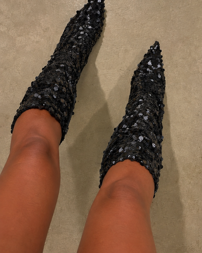 Bota Midnight Sequin