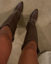 Bota Western Dakota Castanha