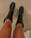 Bota Madison Studs Preta