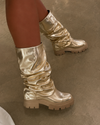 Bota Lumière Gold