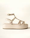 Sandalia Tachas Soft – Beige Nude