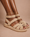 Sandalia Desert Layers – Nude Soft