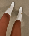 Bota Alta Éclat White