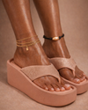 Sandalia Blush Sparkle – Soft Glam