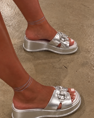 Sandália Capri Silver