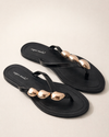 Sandália Golden Drops – Black Chic
